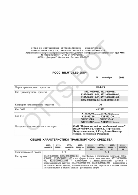 ОТТС РОСС RU.МТ25.Е01251Р1 — превью документа